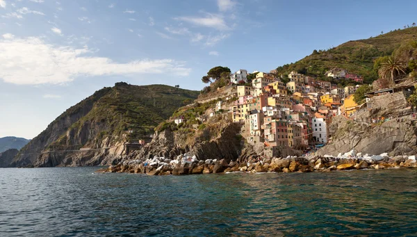 Riomaggiore, cinque terre, faby — стоковое фото