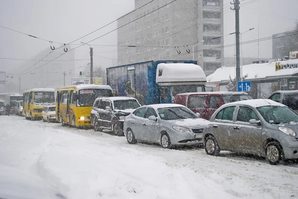 Traffic congestion — Stock Photo, Image