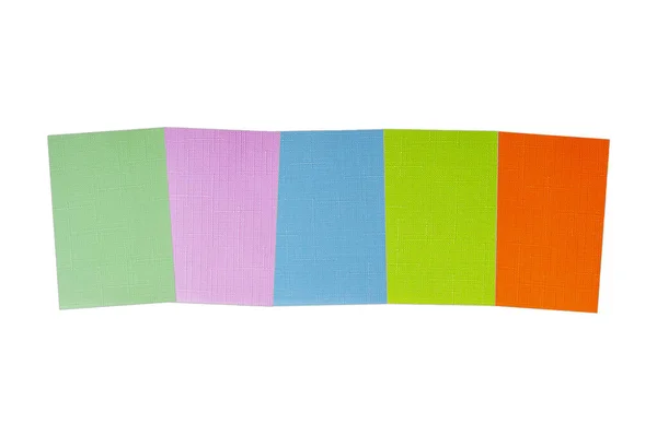ローラーブラインドの多色のカラフルなパターン 白分離 — ストック写真