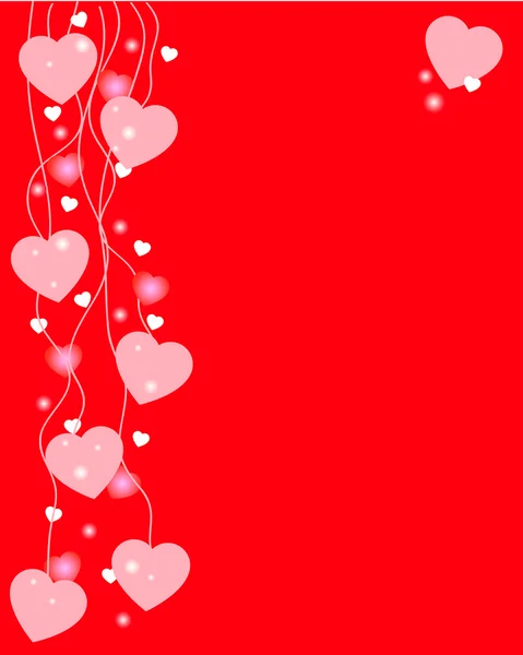 Valentines Card — Stock Vector