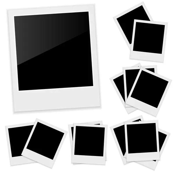 Polaroid photo frame — Stock Vector