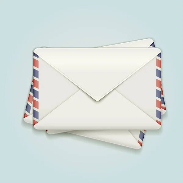 Pile d'enveloppes — Image vectorielle