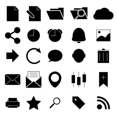 Web simgeler kümesi