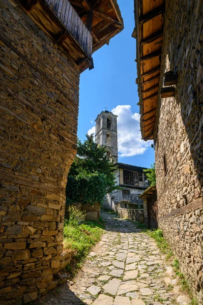 Église Nikola Nicholas Dans Village Kovachevitsa Bulgarie — Photo