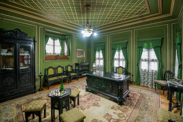 Plovdiv Bulgaria Interior Old Hindliyan House Traditional Home Bulgarian Trader — Stock Photo, Image