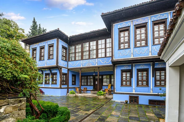 Hindliyan Hus Den Gamla Staden Plovdiv Bulgarien Traditionellt Hem För — Stockfoto