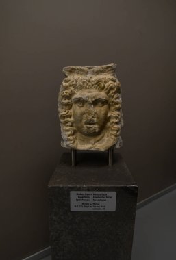 Antakya, Hatay Bölgesi, Türkiye. Antakya Arkeoloji Müzesi 'nde sergilenen antik antik heykeller