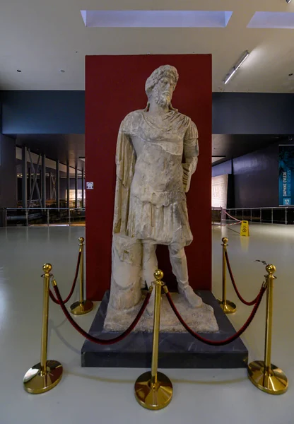 トルコのHatay地方のAntakya 安宅考古学博物館に展示されている古代のアンティークの彫像 — ストック写真