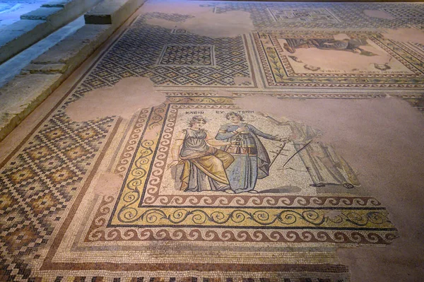 Газіантеп Туреччина Zeugma Mosaic Museum Одна Найбільших Мозаїчних Колекцій Світі — стокове фото