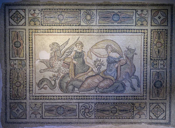 Gaziantep Türkiye Zeugma Mozaik Müzesi Dünyanın Büyük Mozaik Koleksiyonlarından Biri — Stok fotoğraf