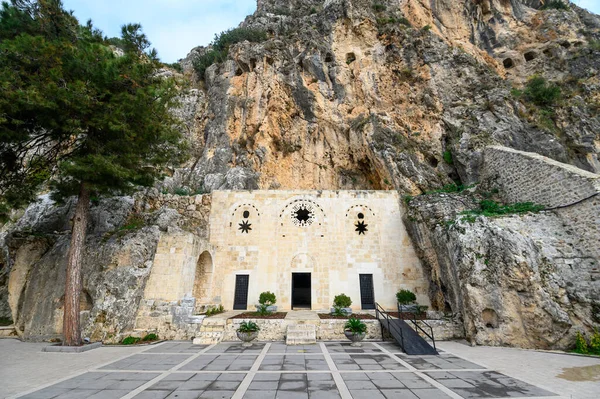 Kostel Petra Antakyi Region Hatay Turecko Starověký Jeskynní Kostel Známý — Stock fotografie