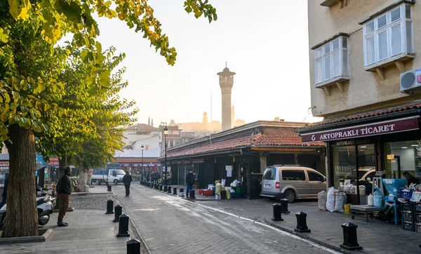 Γκαζιαντέπ Τουρκία Άποψη Του Τζαμιού Tahtani Και Των Δρόμων Του — Φωτογραφία Αρχείου