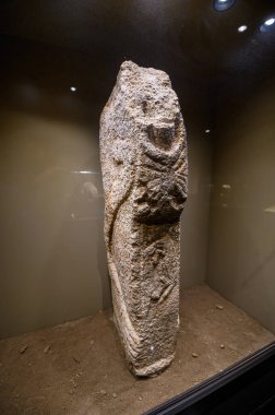 Sanliurfa, Turkey. Interior and artefacts of the archaeological museum in Sanliurfa