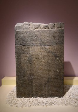 Sanliurfa, Turkey. Interior and artefacts of the archaeological museum in Sanliurfa