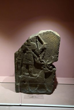 Sanliurfa, Turkey. Interior and artefacts of the archaeological museum in Sanliurfa