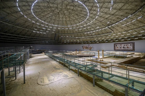 Sanliurfa Turkey Mosaic Site Haleplibache Sanliurfa Urfa Museum — Stok fotoğraf