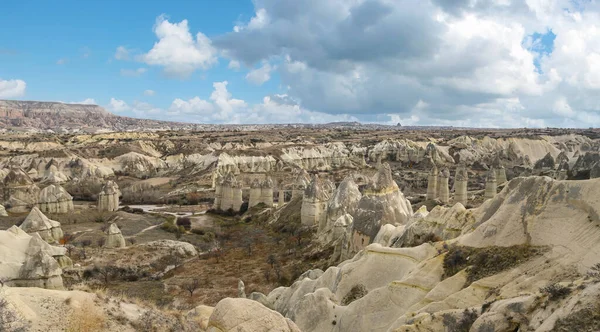 Fairy Chimneys Love Valley Rock Formations Goreme Cappadocia Turkey — Stock Photo, Image