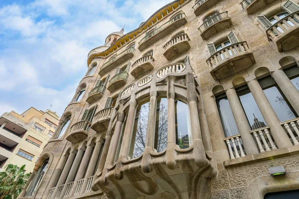 Casa Sayrach Casa Nata Exemple Remarquable Modernisme Tardif Barcelone Espagne — Photo