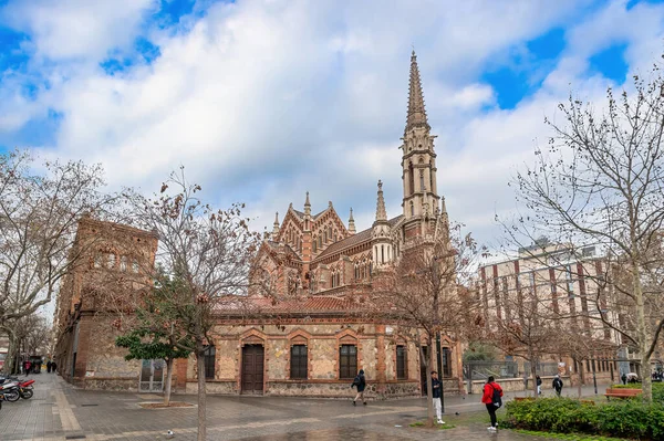 Barcelona España Iglesia Católica Parroquia Sant Francesc Sales —  Fotos de Stock