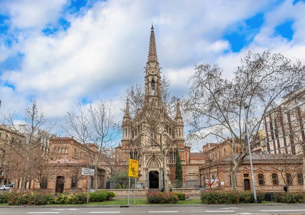 Barcelona Spanien Katolska Kyrkan Parroquia Sant Francesc Sales — Stockfoto