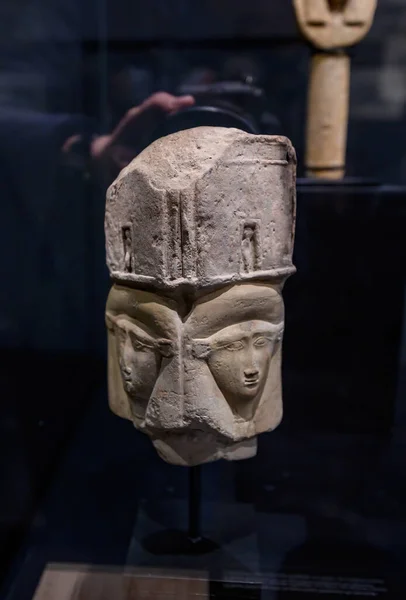 Barselona Spanya Antik Mısır Kültür Müzesi Ndeki Eserler — Stok fotoğraf