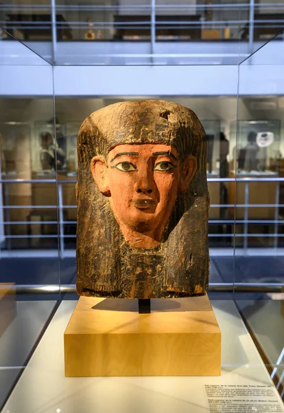 Артефакты Музее Культуры Древнего Египта Барселоне Испания — стоковое фото