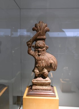 İspanya Barselona 'daki Antik Mısır Kültür Müzesi' ndeki eserler