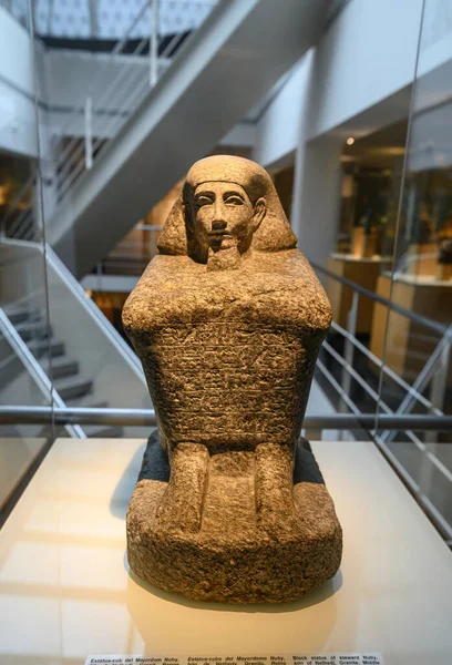 Артефакты Музее Культуры Древнего Египта Барселоне Испания — стоковое фото
