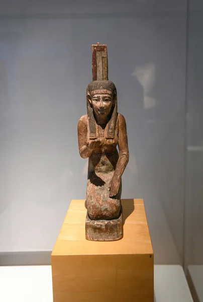Artefactos Museo Cultura Del Antiguo Egipto Barcelona España — Foto de Stock
