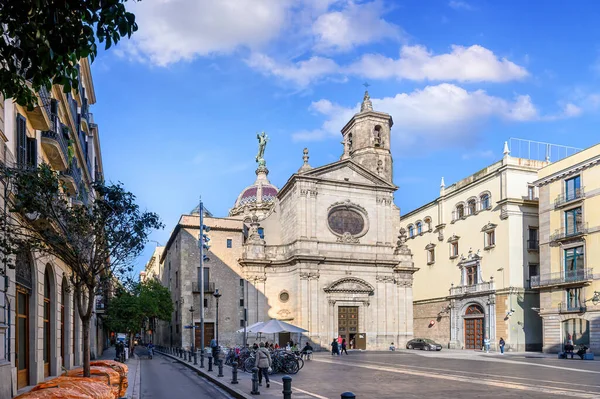 西班牙巴塞罗那 慈悲圣母大教堂 — 图库照片