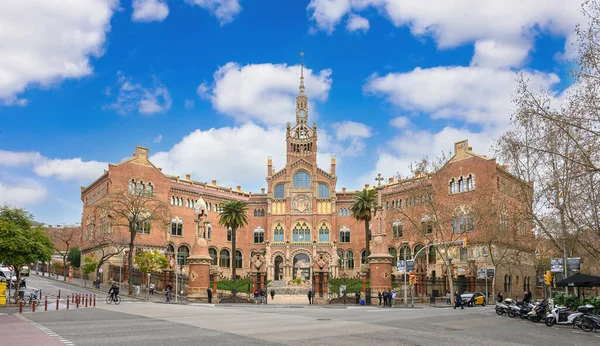 Barcelona España Complejo Hospital Santa Creu Sant Pau Sitio Art —  Fotos de Stock