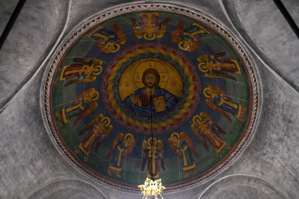 Dryanovo Bulgaria Interiorul Mănăstirii Dryanovo Sfântul Arhanghel Mihail Între Gabrovo — Fotografie, imagine de stoc