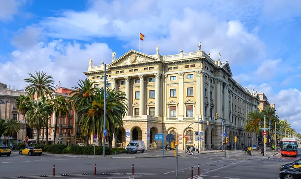 Barcelona Spanien Das Gebäude Der Militärregierung Von Barcelona Gobierno Militar — Stockfoto