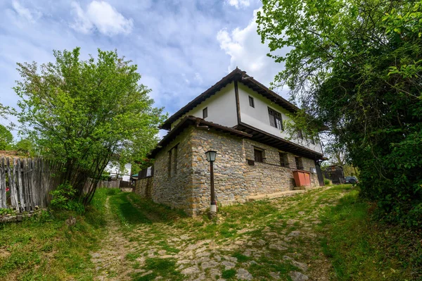 Pueblo Bozhentsi Bulgaria Gabrovo Municipio Antigua Casa Con Arquitectura Conservada —  Fotos de Stock