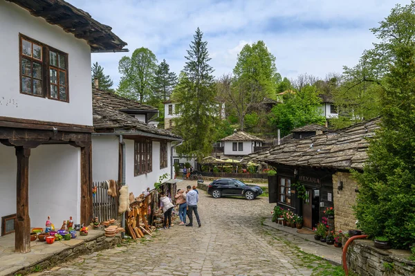 Pueblo Bozhentsi Bulgaria Gabrovo Municipio Antigua Casa Con Arquitectura Conservada — Foto de Stock