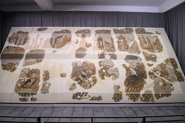 Barselona Spanya 2022 Katalan Arkeoloji Müzesi Nin Içi Eserleri — Stok fotoğraf