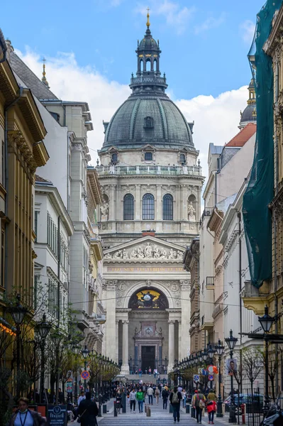 Budapest Hungría Basílica San Esteban Catedral Católica Romana Honor Esteban —  Fotos de Stock