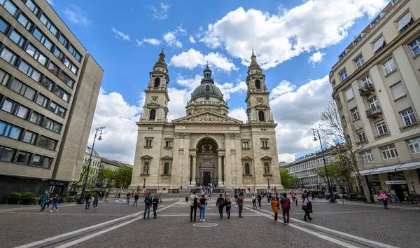 Budapest Ungern Stefansbasilikan Romersk Katolsk Katedral För Att Hedra Stephen — Stockfoto