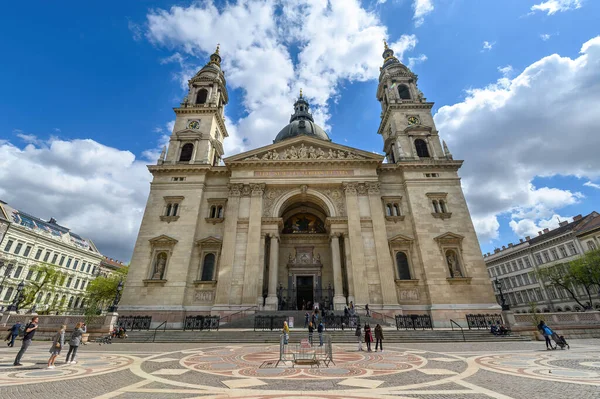 Budapest Ungern Stefansbasilikan Romersk Katolsk Katedral För Att Hedra Stephen — Stockfoto