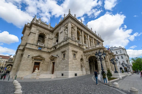 Budapeste Hungria Ópera Estatal Real Húngara Considerada Uma Das Obras — Fotografia de Stock