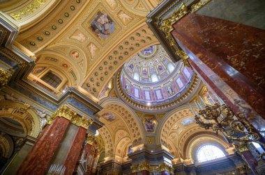 Budapeşte, Macaristan. St. Stephen 's Bazilika Katedrali