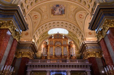 Budapeşte, Macaristan. St. Stephen 's Bazilika Katedrali