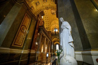 Budapeşte, Macaristan. St. Stephen 's Bazilika Katedrali