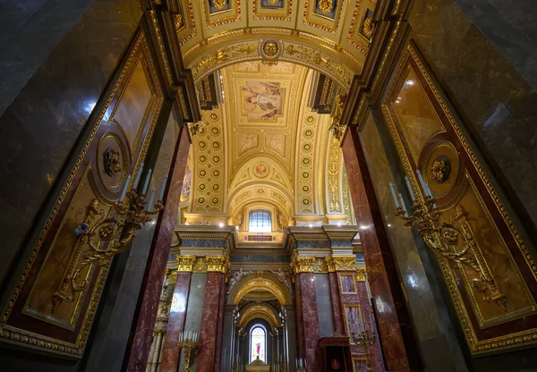 Budapest Hungría Interior Catedral San Esteban — Foto de Stock