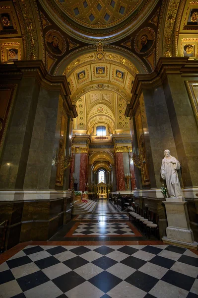 Budapeşte Macaristan Stephen Bazilika Katedrali — Stok fotoğraf