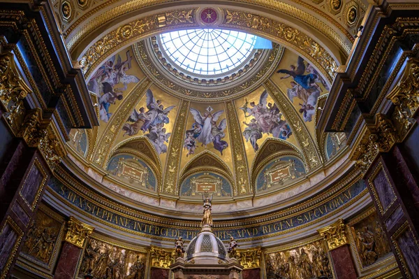 Budapest Hungary Interior Stephen Basilica Cathedral — Photo