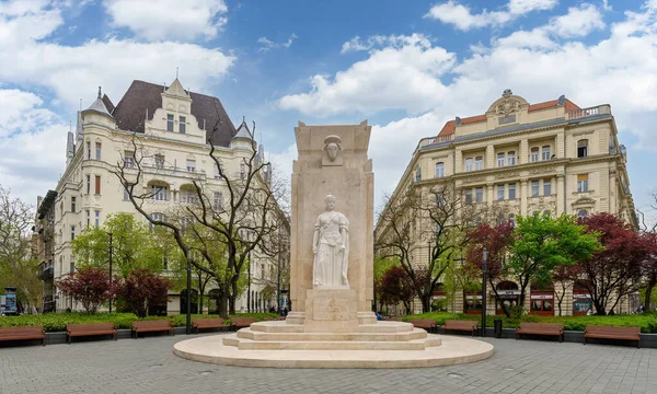 Будапешт Угорщина Пам Ятник Пам Яті Жертв Червоного Терору — стокове фото