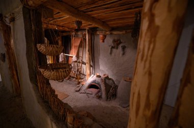 Budapest, Hungary. Artefacts and Interior of Hungarian National Museum - national museum for the history, art and archaeology