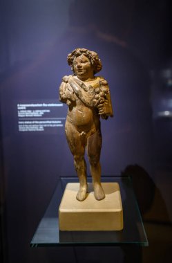 Budapest, Hungary. Artefacts and Interior of Hungarian National Museum - national museum for the history, art and archaeology