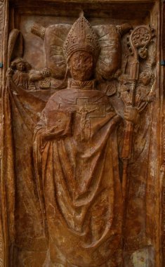 Budapest, Hungary. Artefacts and Interior of Hungarian National Museum - national museum for the history, art and archaeology